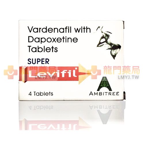 雙效樂威壯 Super Levifil 80mg 強效助勃+延時 [4粒裝]